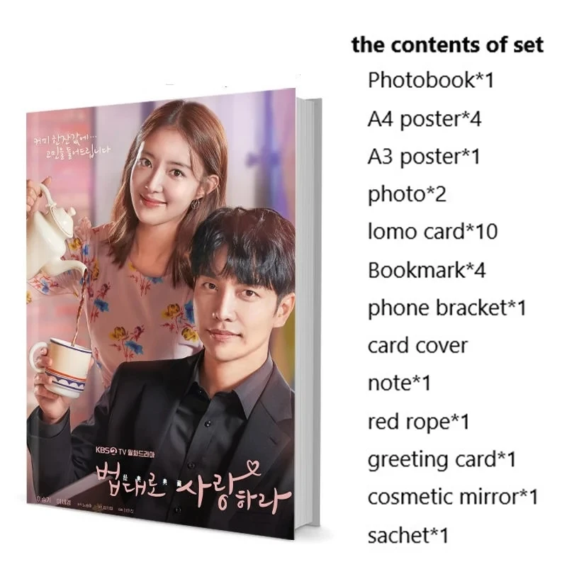 

The Law Cafe Seung-gi Lee Se-yeong Lee Photobook Set With Poster Lomo Card Bookmark Photo Album Art Book Picturebook