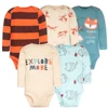 3-5 PCS/LOT Soft Cotton Baby Bodysuits Long Sleeve Newborn Baby Clothing Set Christmas Baby Girls Boys Clothes Infant Jumpsuit 2