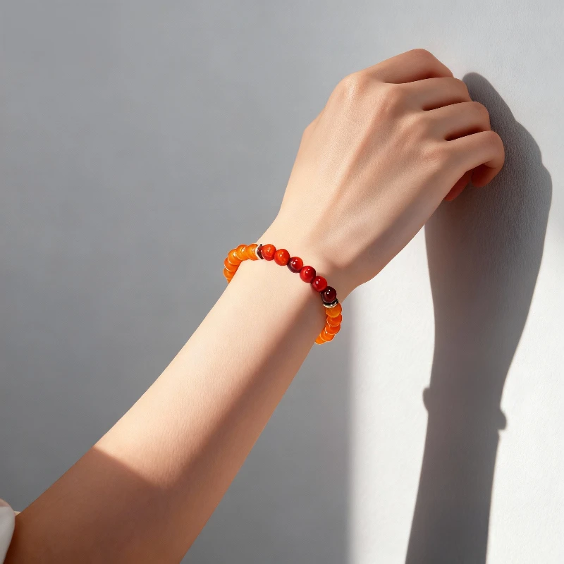 1/2/3 Pcs Trendy Natural Stone Beaded Bracelet for Men & Women Sport Fitness Wealth Money Attraction Adjustable Bead Bracelets