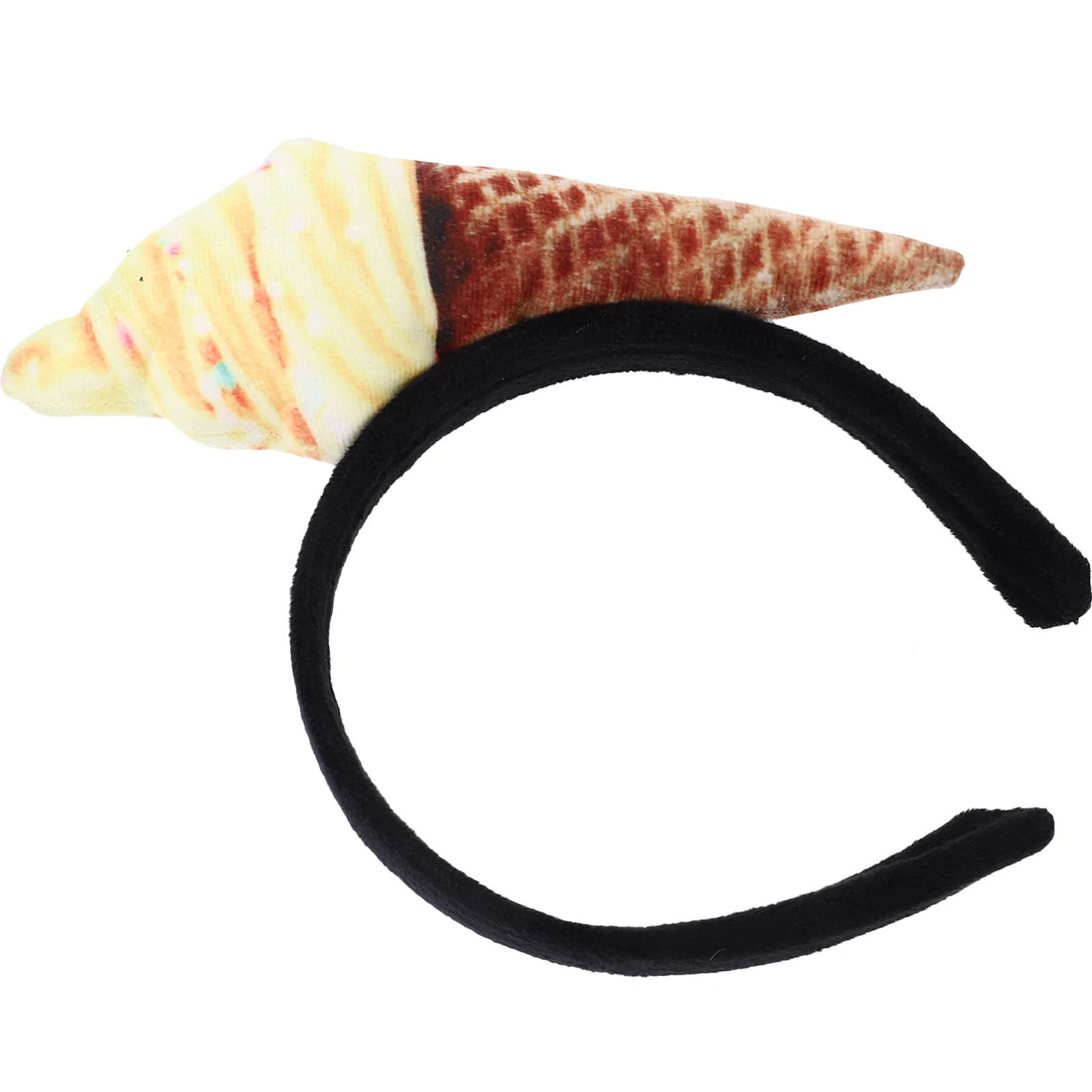 

Ice Cream Hairband Hair Accessory For Adult Children Ice Cream Cone Shape Decoration