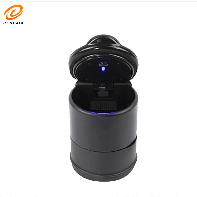 Car Ashtray LED Light Cover Plastic Portable car ashtray