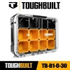 TOUGHBUILT TB-B1-O-30 StackTech Organizer Multifunctional Car Storage Repair Parts Box Toughbuilt Stackable Organizer Tool Box 1