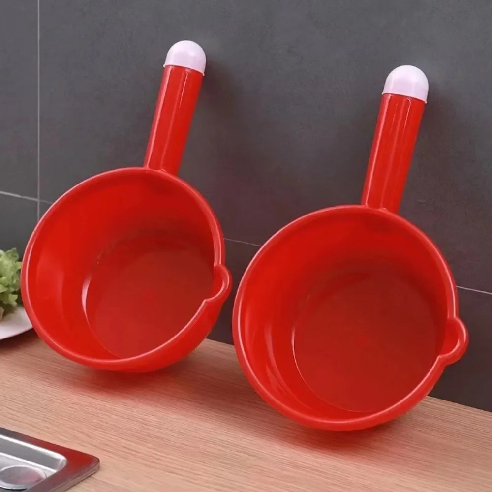 Thickened Plastic Big Ladle Kitchen Water Ladle Flower IndustrialSmash Resistant