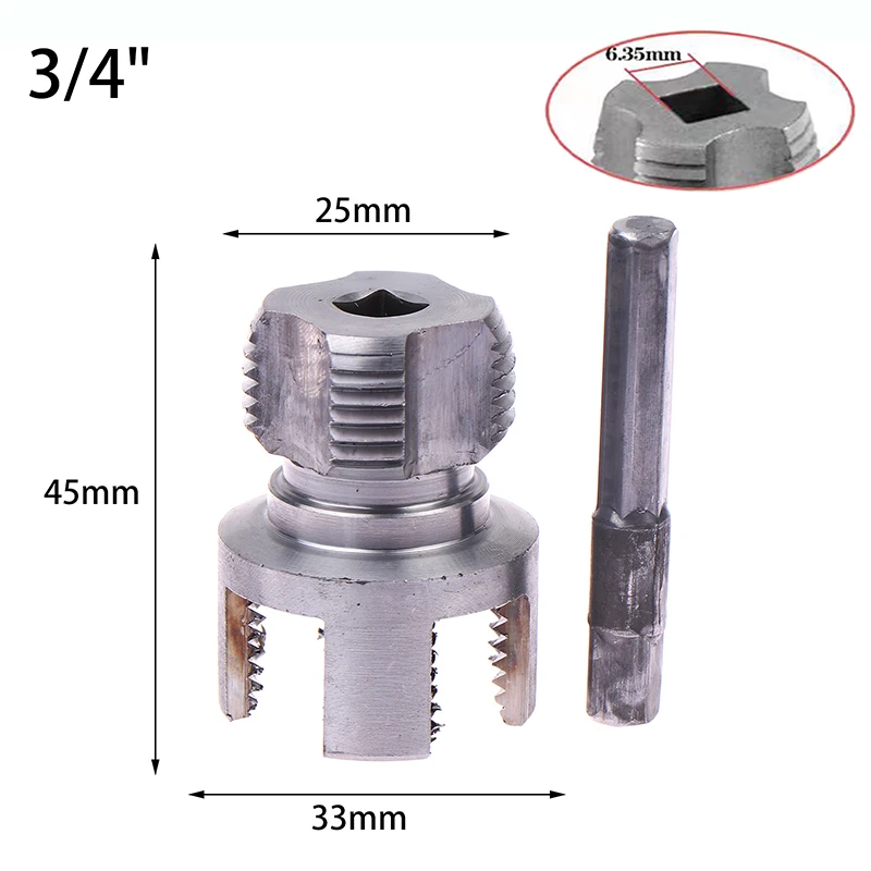 Geïntegreerde Elektrische Boor Voor Interne En Externe Pijp Threading Pvc Pijp T