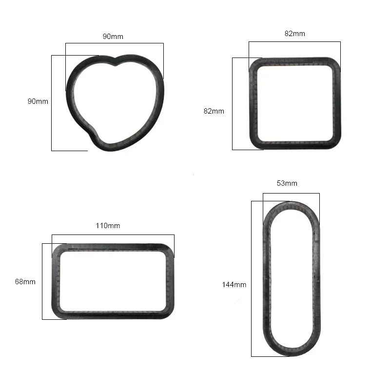Description Picture 6 of item4PCS DIY Tart Ring Mold Cake tools French Dessert Bakeware Cutter Round Shape Decorating Tool Perforated Mousse Circle