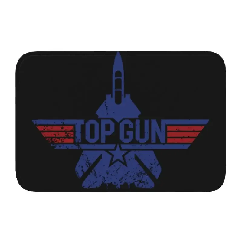 

Top Gun Classic Movie Doormat Anti-Slip Entrance Bath Kitchen Door Floor Mats Air Force Fighter Jets Toilet Rug Carpet Footpad