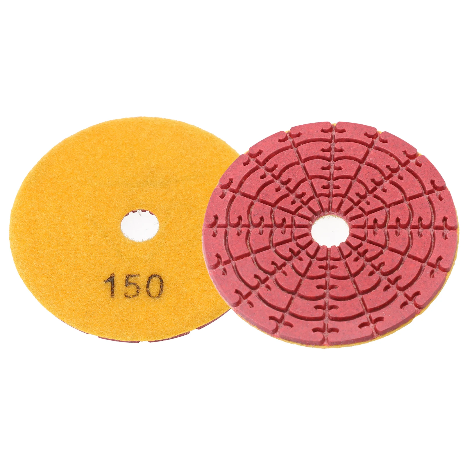 

1pc 4inch 100mm Diamond Polishing Pads Hook And Loop Backed Flexible 50-2000grit Grinding Disc For Marble Granite Concrete Grind