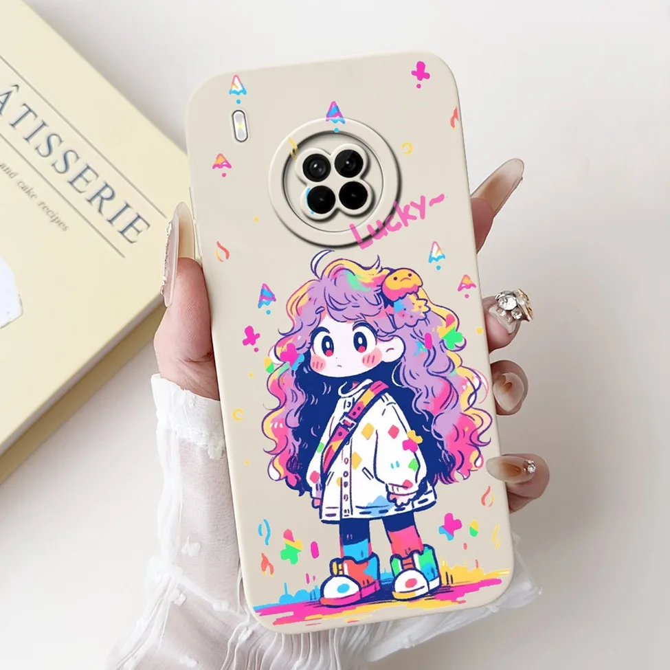 Fashion Cute Cartoon Luxury Flower Silicone Shockproof Bumper Back Cover