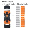 Hob Scraper Blades Cleaning Spatula Glue Ice Remover Razor Window Gap Glass Ceramic Gadgets for Home Spatula Kitchen Hob Cleaner 1