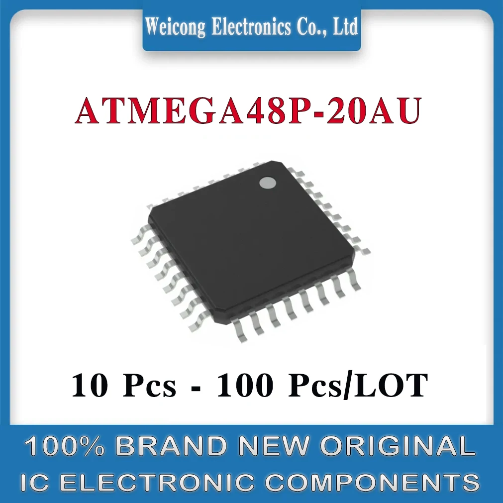 

ATMEGA48P-20AU ATMEGA48P-20 ATMEGA48P ATMEGA48 ATMEGA IC MCU Chip TQFP-32