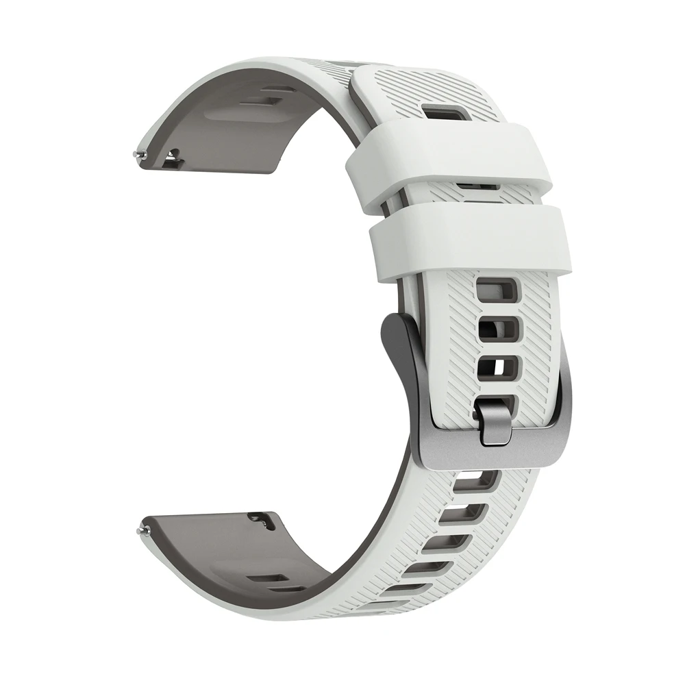 22mm Silicone Smartwatch Sport Bracelet - Soft Strap & Band Accessory