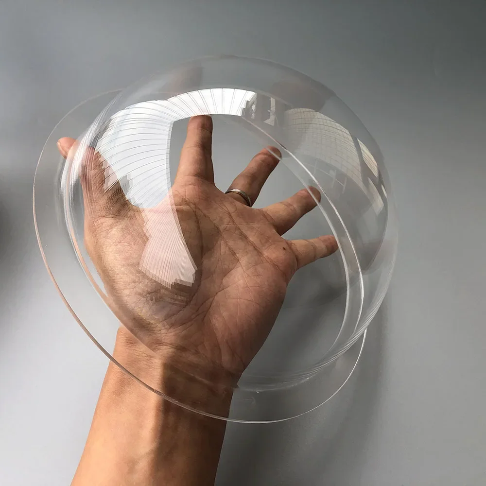 208x94mm8インチアクリル半円形ドームカバー透明プラスチック中空