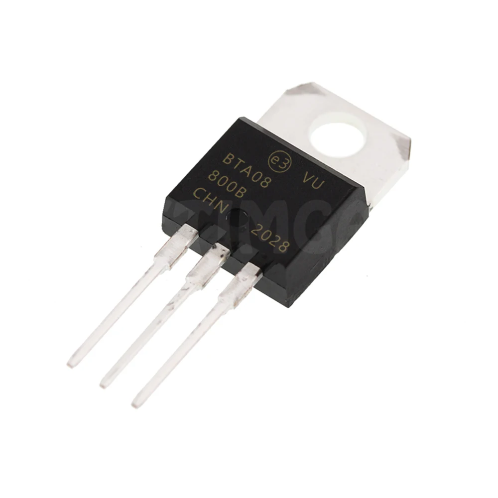 10-Pack TO-220 Triac Transistors for Efficient Power Control