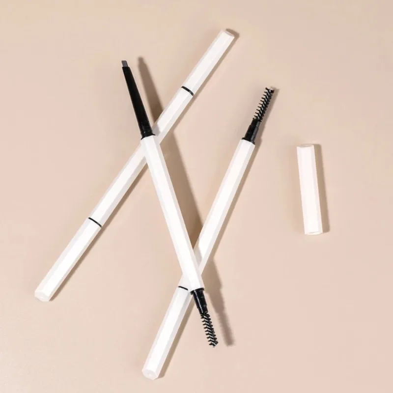 

Custom 3color Slender Eyebrow Pencil Sweatproof Waterproof Non-sumdged Long Lasting Easy To Colored for Beginner Bulk Makeup