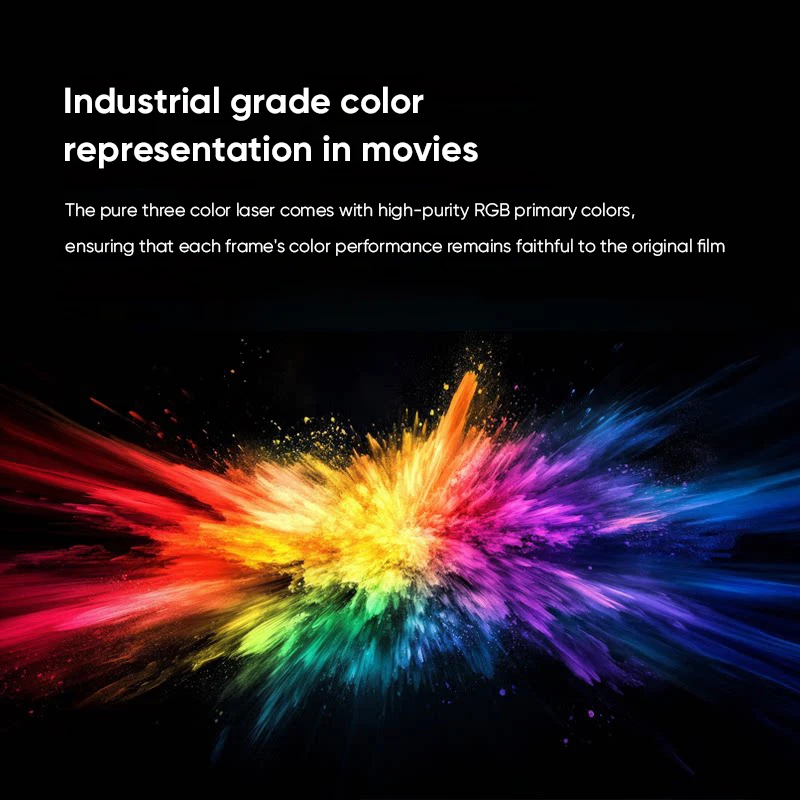 JMGO O3 Pro 레이저 TV 4K UHD 단초점 프로젝터 순수 RGB 3색 안티라이트 스크린 돌비 하이파이 베이스 홈시어터