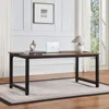 Computer Desk Large Office Desk,70.9 Inch Gaming Desks Writing Desks Work Desk for Home Office, Study, Modern Simple Wooden Desk 3