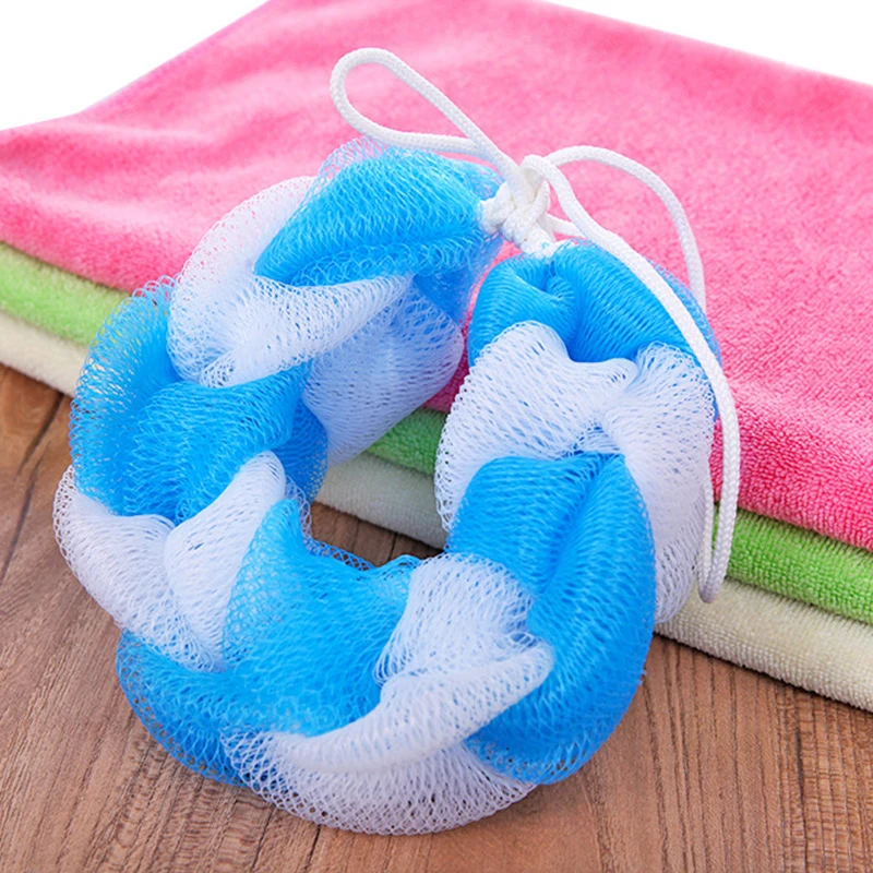Bath Brush 1PC Nylon Random Color Scrub Back Washcloth Mesh Shower Body Massage Bathroom Sponge rubbing washcloth exfoliating shower brush bath brush shower scrubber exfoliating washcloth skin exfoliating cloth exfoliating bath glove shower sponge bath sponge exfoliating bath brush exfoliating scrubber exfoliating shower scrubber