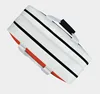 YONEX High Quality Durable Badminton Racket Sports Bag PU Leather Mini Tournament 2-3 Pieces Tennis Racquet Bag Unisex White 4