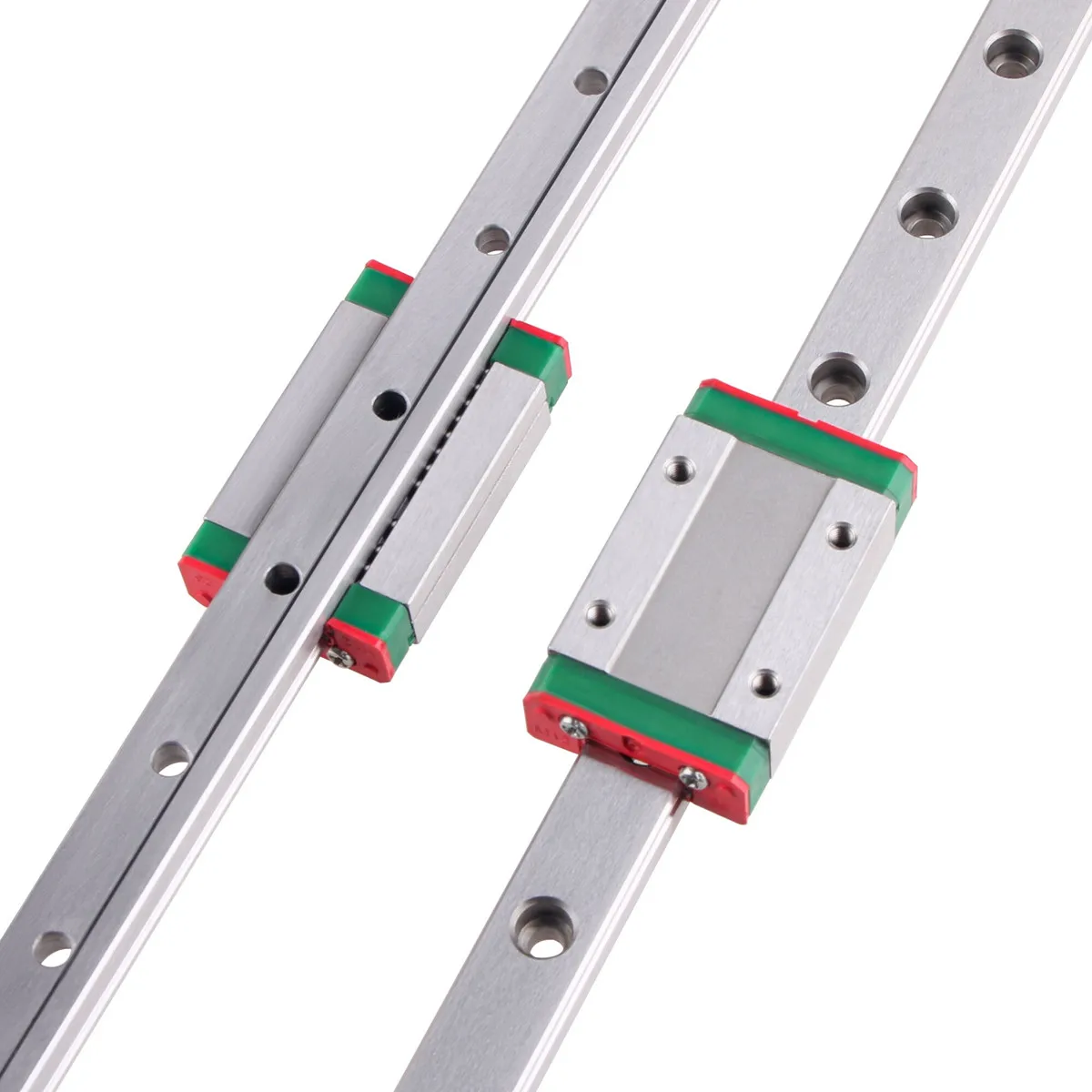 Miniature Linear Rail MGN12 MGN9 MGN7 MGN15 100 200 300 400 500 600 800 1000mm + 1pc MGN-H/C Block 1pc For 3D Printer Part miniature linear rail,linear rail
