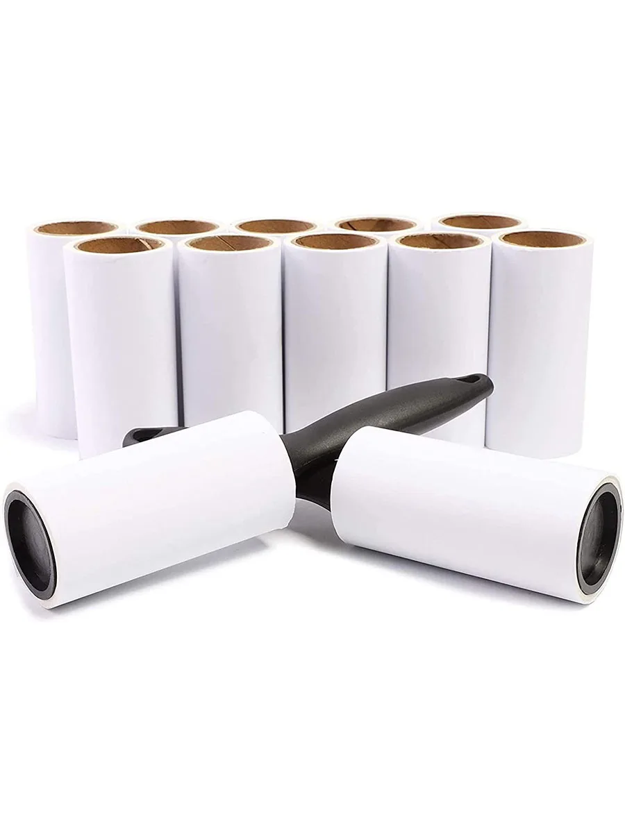 Extra Sticky Lint Roller Recargas Apenas, 12 Pack