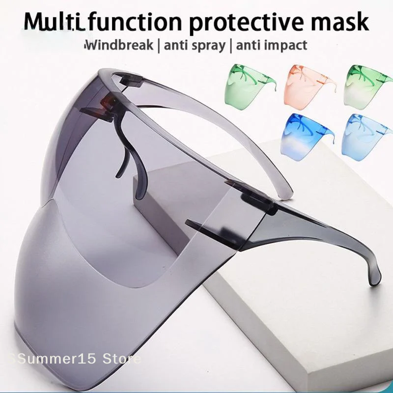 Enhanced Protective Full Face Shield with Anti-Fog and Anti-Splash Features
