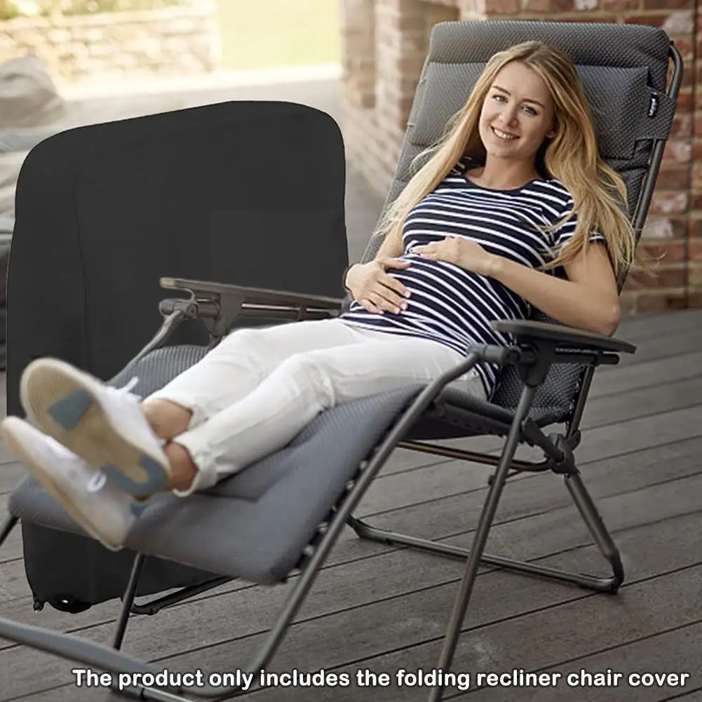 Folding Chair Chair Seat Covers Folding Chair Cover Recliner Cover Waterproof Uv 110x71cm Dustpr Coveres Outdoor Oxford Waterproof Cloth