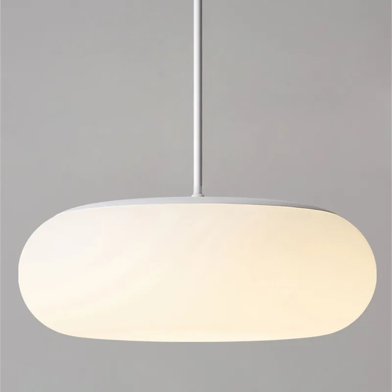 

Современная светодиодная Подвесная лампа дневного света для детской спальни столовой Креативный дизайн Apple кухонная люстра белая Подвесная лампа