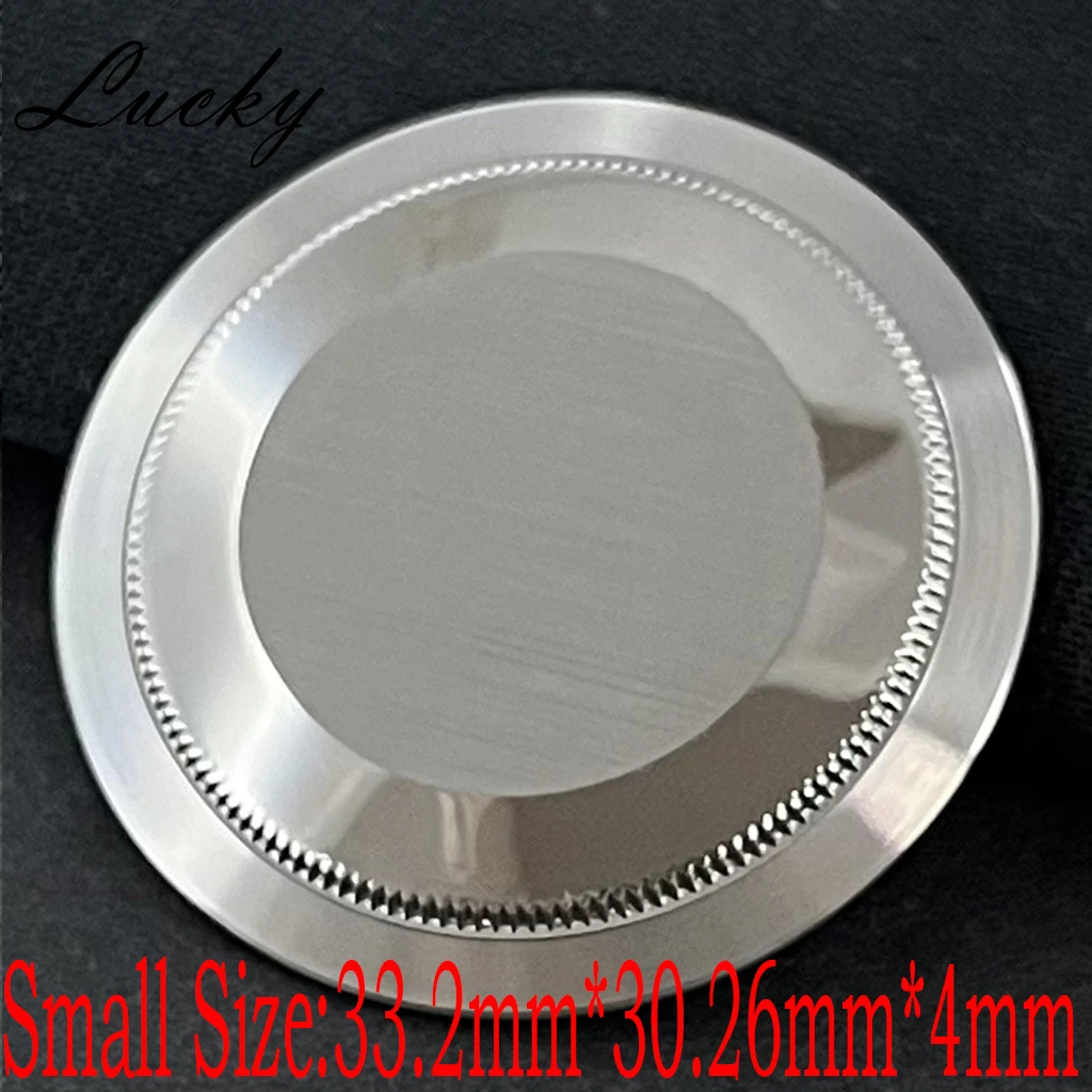 Premium Steel Case Back Cover for Watch Modification - Retro Style 36mm/39mm