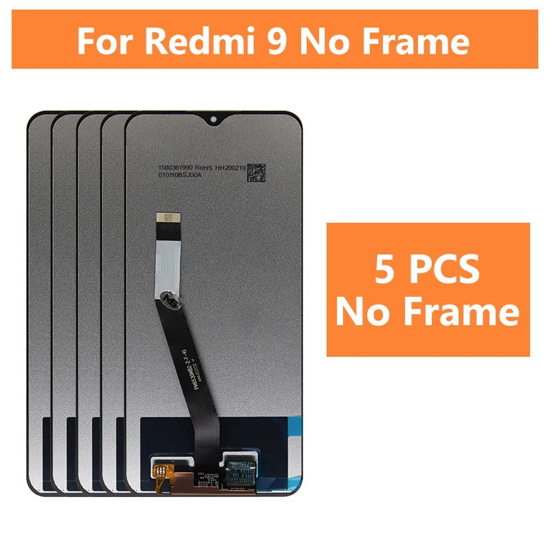 Original For Xiaomi Redmi 9 9A 9C LCD Display Touch Screen Digitizer For Redmi 9 M2004J19AG M2004J19C Assembly Replacement Parts the best screen for lcd phones mini Phone LCDs