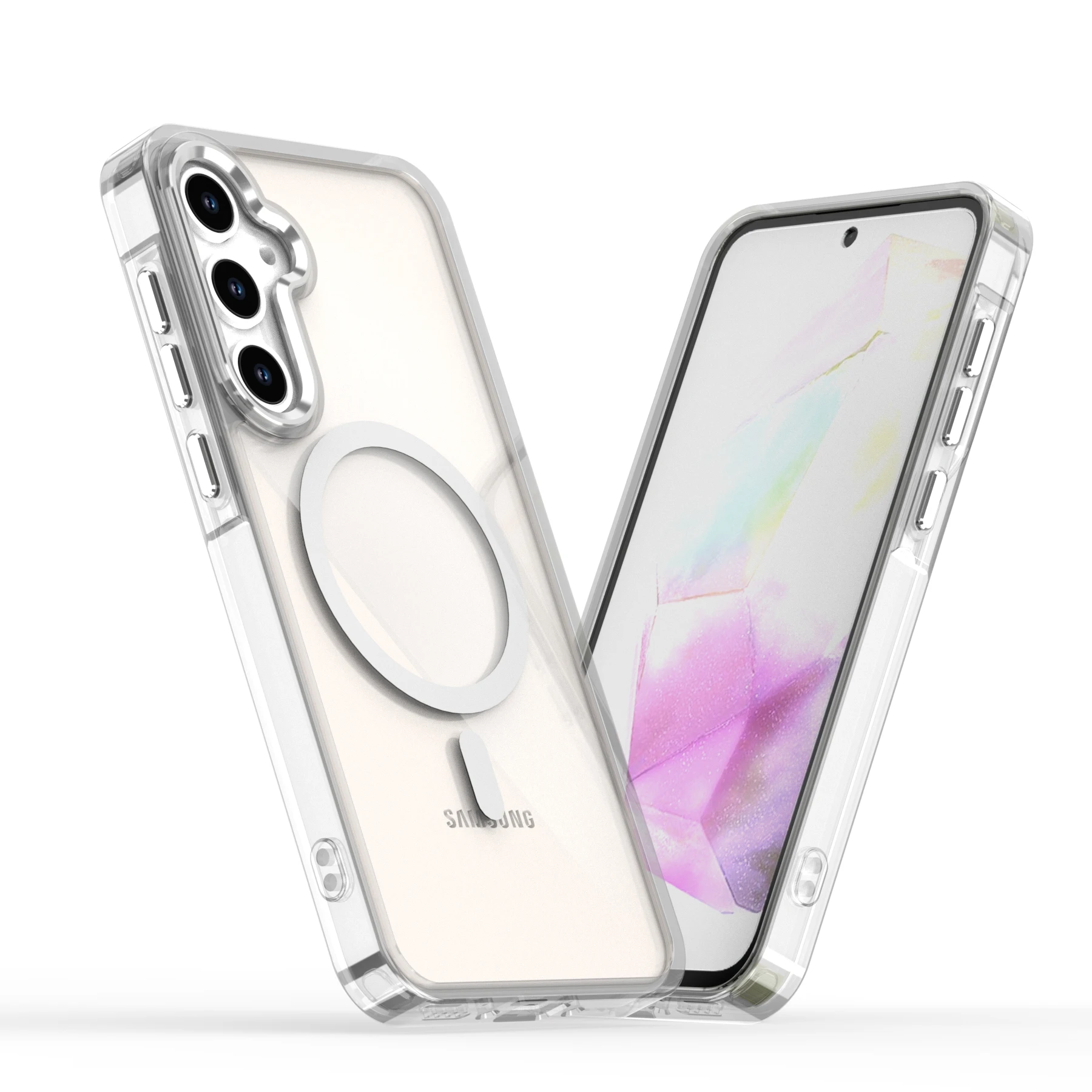 Premium Shockproof Magnetic Wireless Charging Phone Case