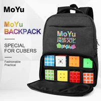 Moyu Backpack Bag Black Professional Backpack Bag For Magic Puzzle Cube 2x2 3x3x3 4x4 5x5 6x6 7x7 8x8 9x9 All Layer Toy Sets 1