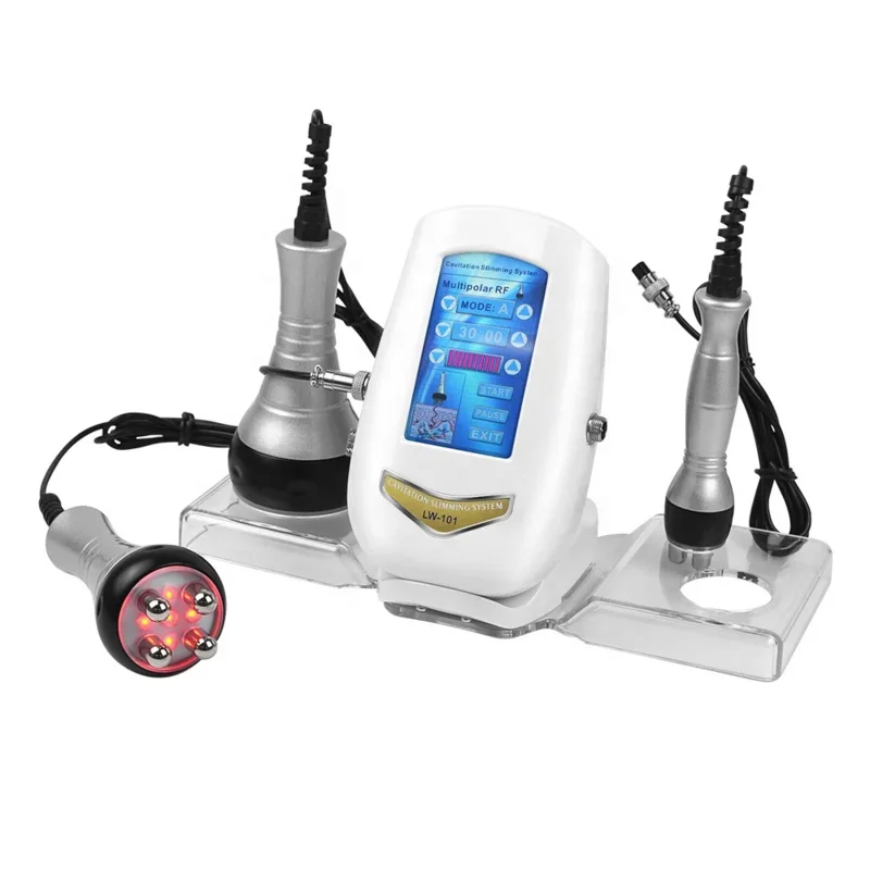 Portable Professional 40K Cavitation 3 In 1 RF Radio Frequency Body Slimming Machine