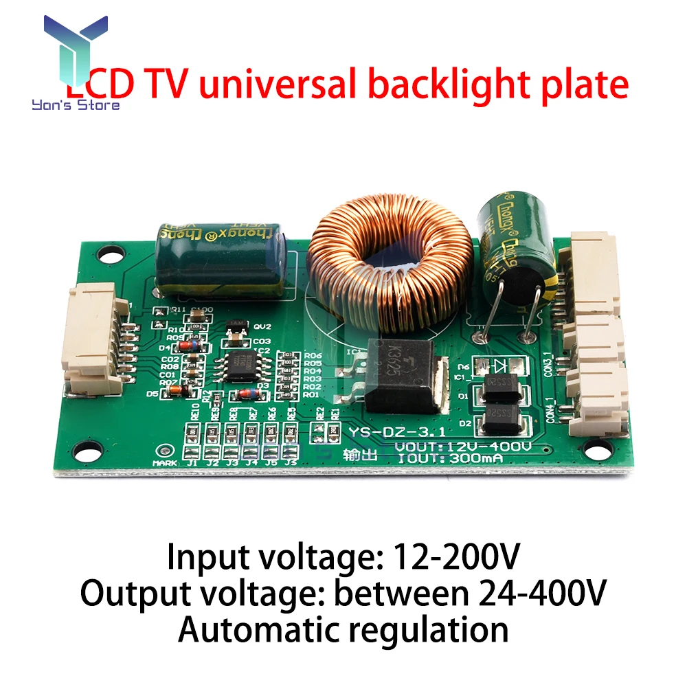14-65 Inch LED Backlight Driver Board LCD TV Constant Current Step Up Boost Module Backlight Driver Universal Board DC12-200V