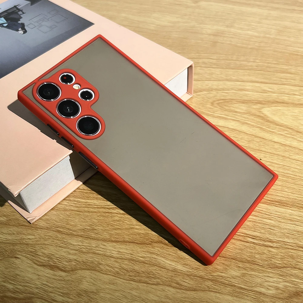 Luxurious Shockproof Silicone Phone Case - Skin Feel Back Cover