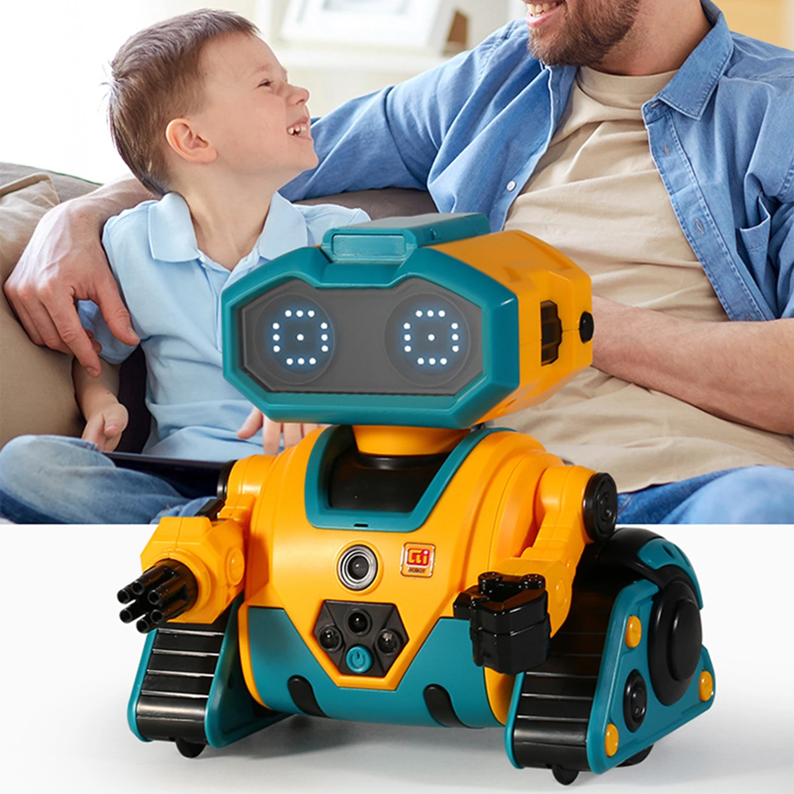 Remote Control Robots for Kids Auto-Demonstration Toy Robot Gifts Suitable for 5+ Years Old Kids