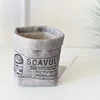 Nordic Household Pot Home Paper Creative Fabric Flower Pot Set Living Room Potting Flower Decoration Home Flower Storage Decor 2
