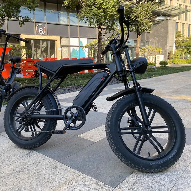 20inch Fat Tire OUXI V8 Off Road Electric Mountain Bicycle 1000W 750W Motor Electric Bike