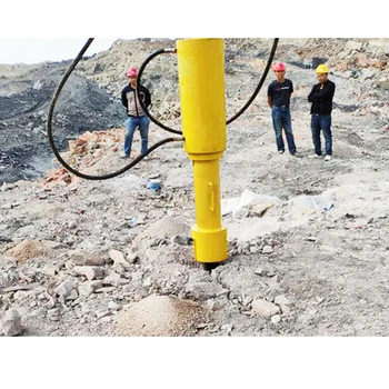 YG 유압 바위 스플리터/돌 분할 기계/건물 채굴 용 파쇄 기계/굴삭기 구동 분할 바위