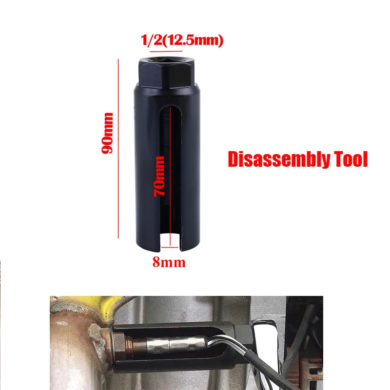 Sonda Lambda Anteriore Per Jeep Renegade 1.6 CRD 2014-2019 - Sensore Ossigeno O2 0281004473 55261477, Compatibile EJK EJJ