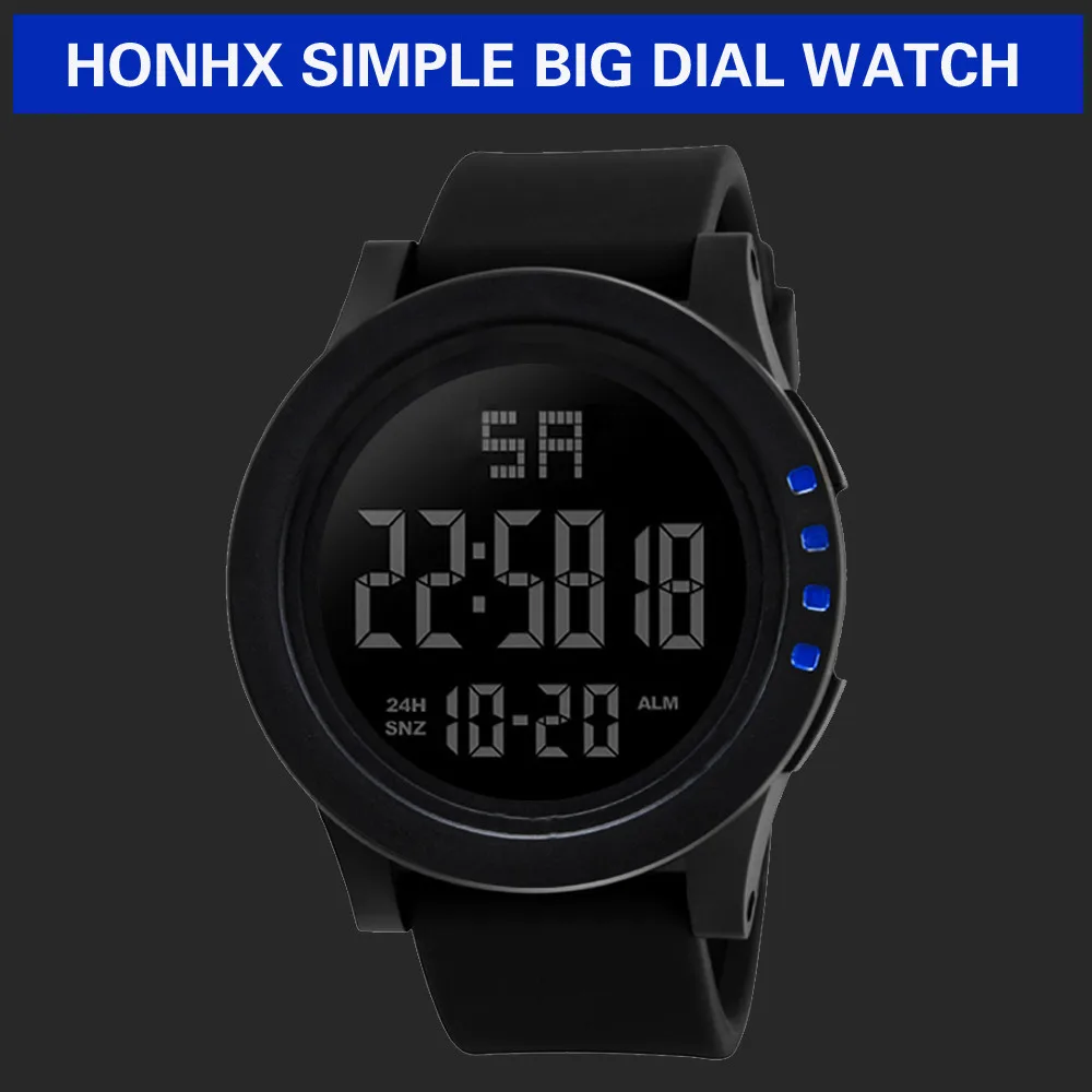 

Led Waterproof Digital Quartz Fashion Watch Military Sport Men'S Electronic Watches Waterproof Men'S Watch Men'S Wrist Watches