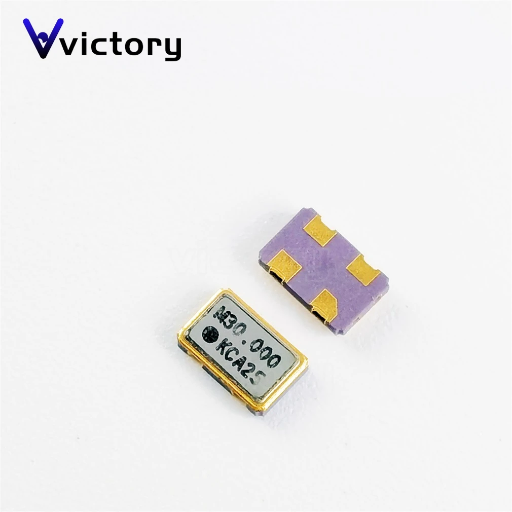 5PCS SMD 활성 수정 발진기 3225 30.000MHz 30M M30.000 3.3V 3.2*2.5MM 4핀 공진기 SG-310SCF