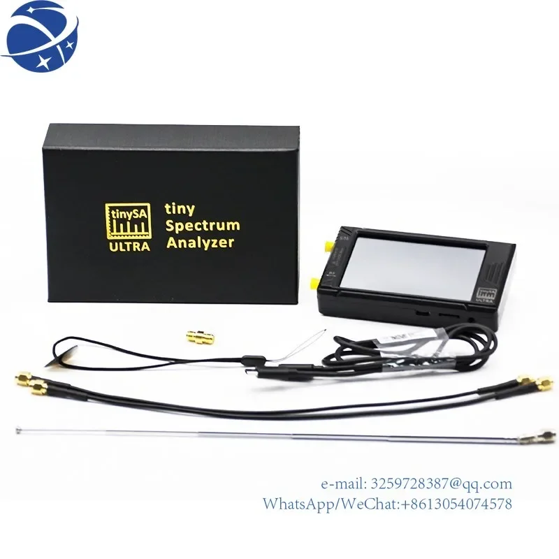 Yyhc Handheld Tiny Spectrum Analyzer Touch Screen Da 4 Pollici Con Batteria Da 3000Mah 100Khz-5.3Ghz Rf Tinysa Spettro Ultra Minuscolo