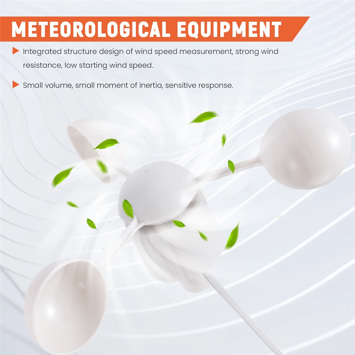 WH-SP-WS01 Anemometer Wind Speed Measuring Instrument Wind Speed Sensor Meteorological Instrument for Misol Anemometer images - 6