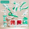 Doctor Toy Set Role Playing Simulation Medical Children Scene Game Dentist Nurse Tools Medical Institution Toy Gifts 3