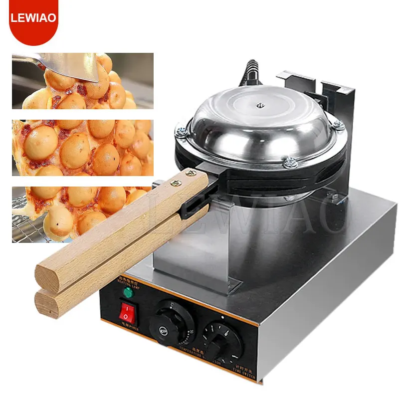 Electric Egg Bubble Waffle Maker Padella Antiaderente Eggettes Puff Cake Machine Egg Cake Forno 110V /220V