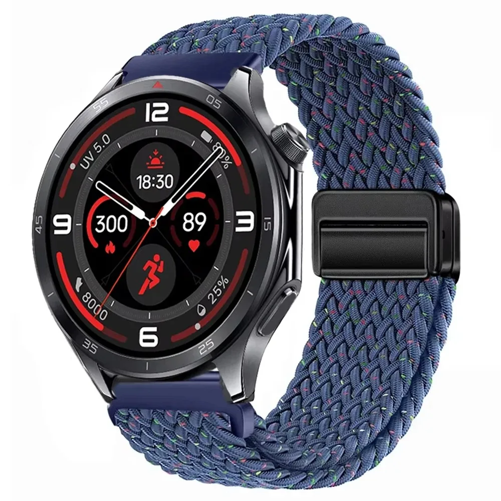 Braided Sport Nylon Strap, 22mm - Durable & Stylish Watchband Bracelet