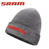 SRAM solid color versatile autumn and winter knitted hat European and American workwear men's and women's brimless hat 2