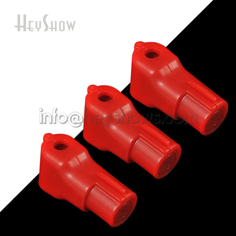 100 pcs Black White Red EAS Security Display Hook Stop Lock Catch Anti-Theft Lock For Shop Supermark