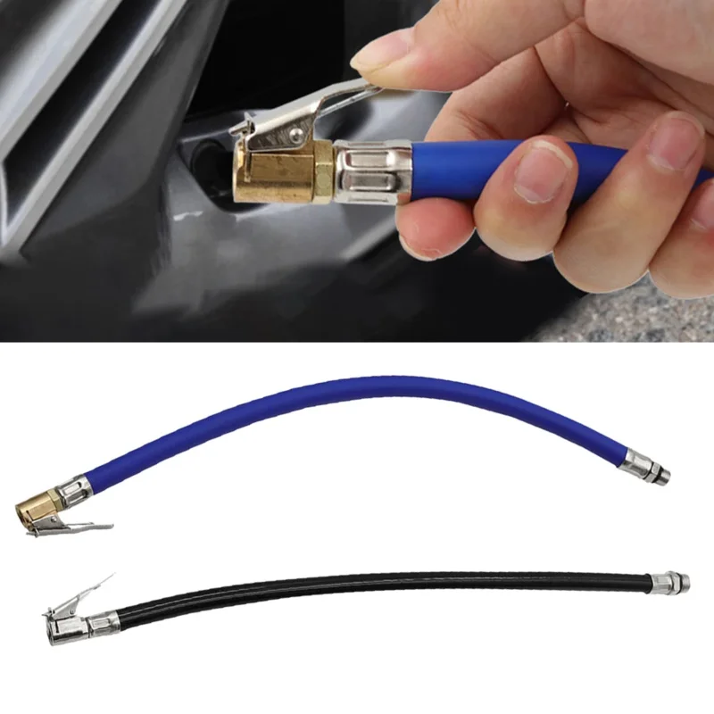 Inflatable Tube 14.56 Inch for Air Compressors Car Tire Inflator Hose