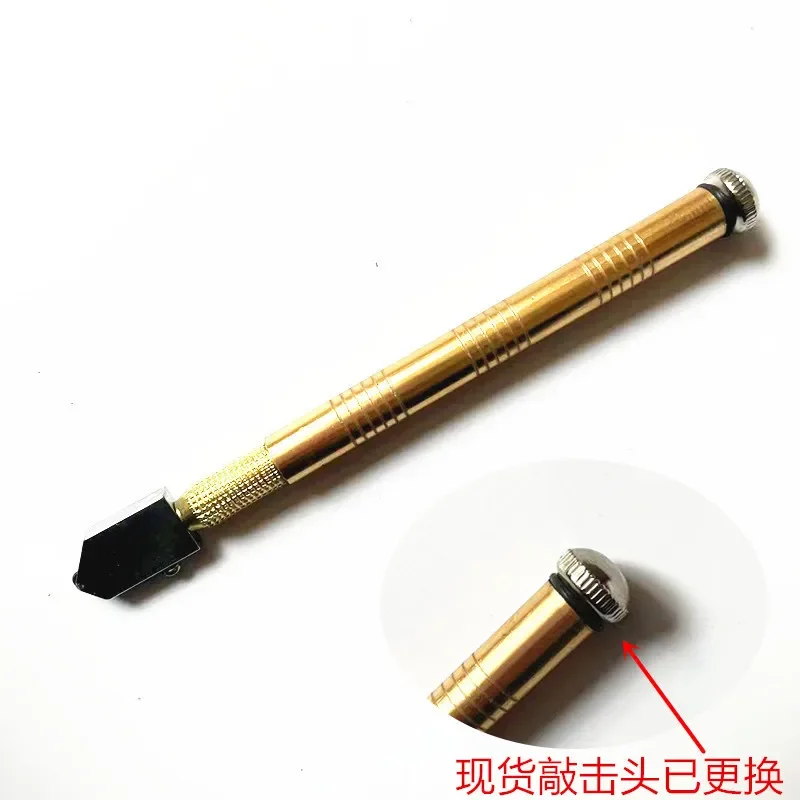 Roller glass knife metal pen holder diamond glass knife cutting tool stained tools cortador de vidrio ferramentas manuais